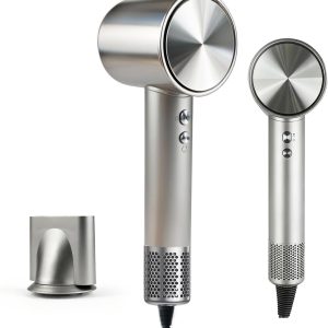 Professional Ionic Hair Dryer for Women,115000 RPM High Speed Portable Blow Dryer for Men. 500 Million Negative Ion Quiet and Lightweight Hairdryer for Home Salon.